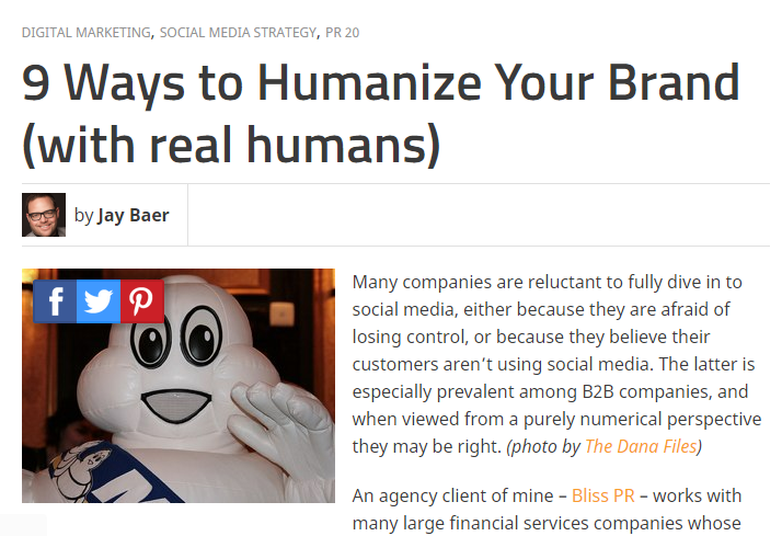 9 ways to humanize your brand